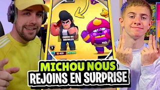 Michou nous rejoint en surprise sur Brawl Stars !