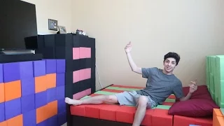 REPLACING MY ENTIRE BEDROOM WITH THE FOAM PIT!! | FaZe Rug