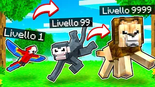 MANGIA GLI ANIMALI PER CRESCERE SU MINECRAFT!