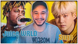 Juice WRLD - Girl Of My Dreams (Suga from BTS) REACTION 🔥⚡️😲