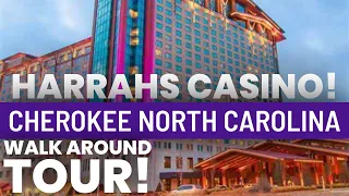 Harrah’s Casino tour! Cherokee North Carolina