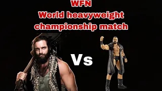 Bryce vs Drew McIntyre WFN world heavyweight championship match