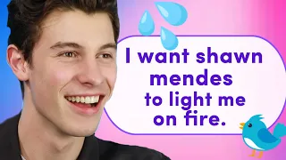 Shawn Mendes Reads Thirst Tweets