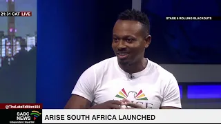 In conversation with leader of with formed political party, Arise South Africa, Mpho Dagada