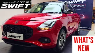 2024 Maruti Swift Walkaround Review |  What's New | Price, Mileage, Specs, New Features, etc