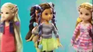 ▶ Moxie Girlz - Magic Hair Bendy Braids - MGA