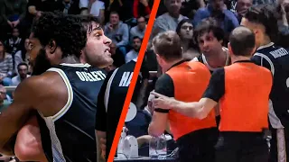 Teodosic Thrown Out After Getting Into Referee’s Face 😳