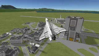 Building an F-16XL in KSP!