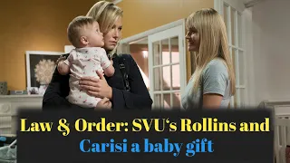 Law & Order: SVU‘s Rollins and Carisi a baby gift