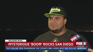 Mysterious 'Boom' Heard Across San Diego County