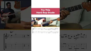 Jazz Guitar Etude - Four On Six #jazz #improvisation