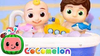 Bath Song | Toy Play Learning | CoComelon Nursery Rhymes & Kids Songs