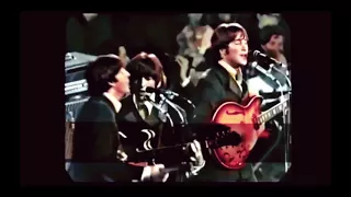 The Beatles- Nowhere Man (Live) in color!
