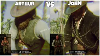 Arthur Vs John Meets Sonny IN The Swamp (Different Dialogues) - RDR2