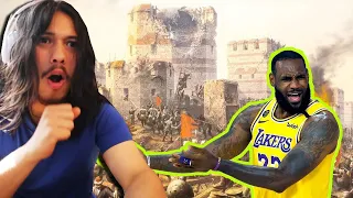 How did the fall of Constantinople affect LeBron's legacy? REACTION