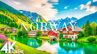 FLYING OVER NORWAY (4K UHD) - Relaxing Music Along With Beautiful Nature Videos - 4K Video HD