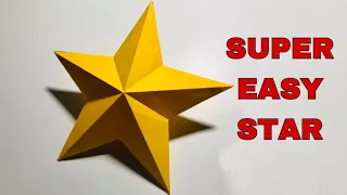 How to Make 3D Star / DIY Paper Star / Star With Paper / Paper Craft