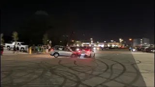 CAR MEET GONE WRONG!(Crashed while drifting)