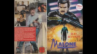 Malone (USA 1987) VHS Teaser deutsch / german Video Trailer / Burt Reynolds
