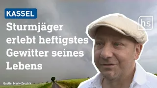 Unwetter in Kassel: Das hat Sturmjäger Mario Zeschik noch nie erlebt | hessenschau