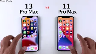 iPhone 13 Pro Max vs 11 Pro Max | SPEED TEST