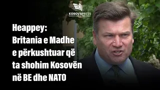 Heappey: Britania e Madhe e përkushtuar që ta shohim Kosovën në BE dhe NATO