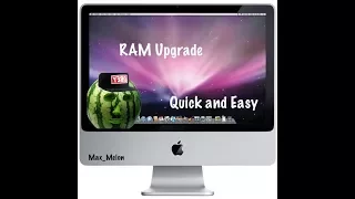 How to upgrade the RAM on a 2007 Imac