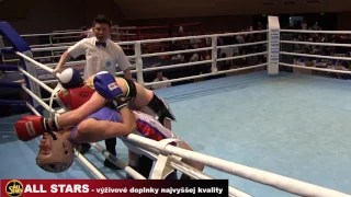2017 WAKO World Cup   Budapest   K1s 60kg Martiukhina UKR vs Cmarova L  SVK