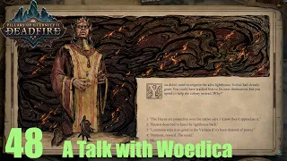 A Talk with Woedica - Pillars of Eternity II : Deadfire (Veteran Walkthrough) Part 48