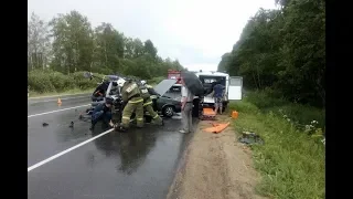 ДТП с пострадавшими на трассе Кинешма   Иваново под Родниками