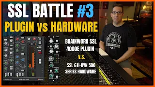 Plugin vs Hardware | Brainworx SSL 4000E vs SSL 611 Dynamics