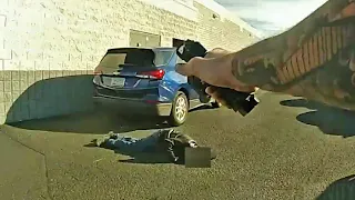 Bodycam Shows Phoenix Police Shootout That injured Officer and Killed Suspect