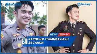 Viral Polisi Ganteng Ipda Afan Harapansyah Kapolsek Termuda Baru 24 Tahun