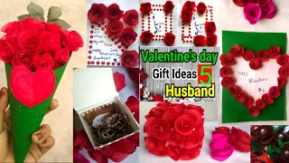 5 DIY-Valentine's Day Gift for Boyfriend | Beautiful Handmade Gift idea | Handmade Cards | Tutorial💖