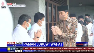 Presiden Jokowi Takziah ke Rumah Paman di Solo