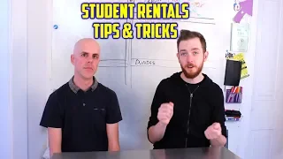 Investing in Student Rental Properties - Investor Tips and Tricks for Student Real Estate