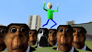 OBUNGA ГОНЯЕТСЯ ЗА НАМИ С НИЗКОЙ ГРАВИТАЦИЕЙ ОБУНГА NPC Garry's Mod