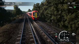 Train Sim World® 2 / Интересный сценарий / Гоним опоздавший поезд