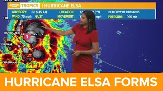 Friday tropical update: Hurricane Elsa forms, tracks toward Florida