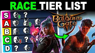 Ranking EVERY Race in Baldur's Gate 3 from WORST to BEST - Baldur's Gate 3 Tier List