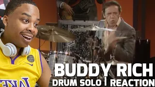 BUDDY RICH - IMPOSSIBLE DRUM SOLO | DRUMMER REACTION