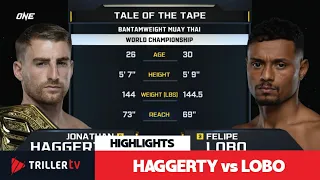 What an EPIC battle! Haggerty vs Lobo Highlights