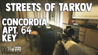 Concordia Apartment 64 Key Guide - Escpe From Tarkov (Streets of Tarkov)