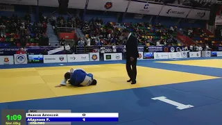 60 kg Иванов А Абдулаев Р 27 03 2017 Т1 Первенство России до 23 лет, КЕМЕРОВО