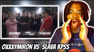 FIRST TIME REACTING TO VERSUS X #SLOVOSPB: Oxxxymiron VS Слава КПСС || HE FINALLY FOUND HIS MATCH 😱😱