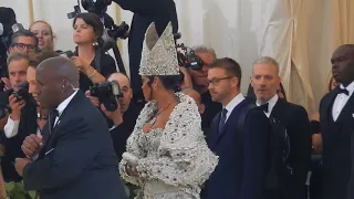 Pope Rihanna & her saintly styles is undisputed Queen of Met Gala 2018