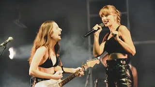 HAIM, Taylor Swift - Gasoline, Love Story (Live at the O2 Arena)