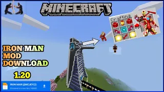I HAVE ALL IRON MAN SUITS WITH AVENGER TOWER IN Minecraft PE |GamerHarsh 👍