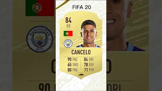 Joao Cancelo Fifa Rating evolution #shorts#youtubeshorts #fifa23#football#viral #ultimateteam#video