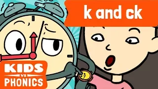 K and CK | Similar Sounds | Sounds Alike | How to Read | Made by Kids vs Phonics